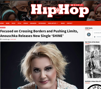 Press clipping: HIP HOP WEEKLY U.S.A. — Shine
