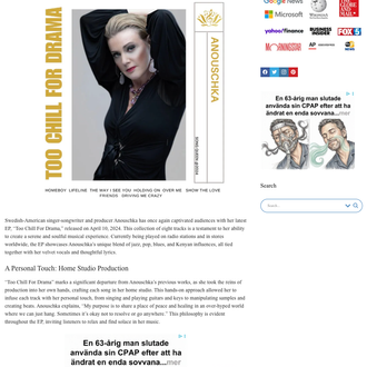 Press clipping: Betterauds — Velvet vocals on Too Chill for Drama
